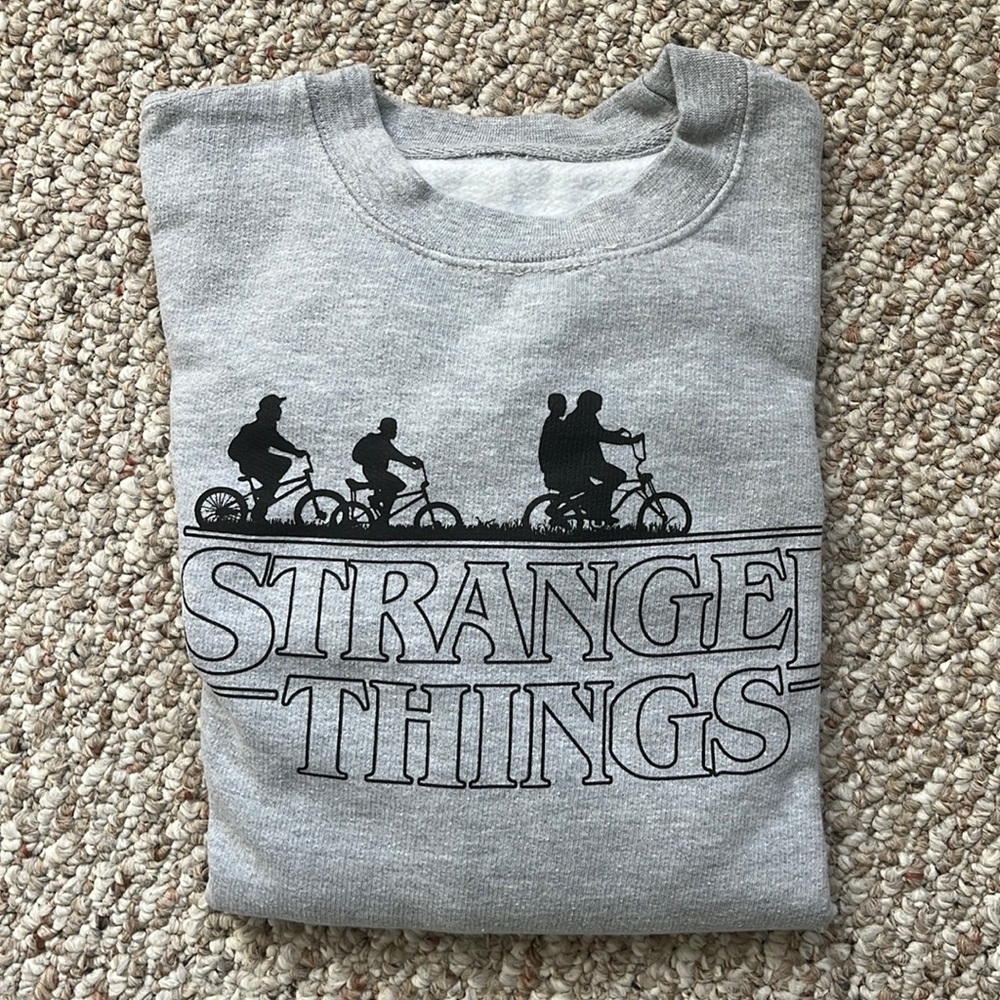 Stranger Things crewneck swearshirt